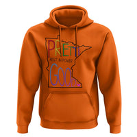 Pretti Good Minnesota Tribute Hoodie Rest in Power Rainbow Memorial