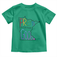 Pretti Good Minnesota Tribute Toddler T Shirt Rest in Power Rainbow Memorial