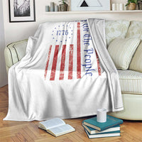 Be Pretti Good 1776 Flag Throw Blanket We The People Patriotic Protest