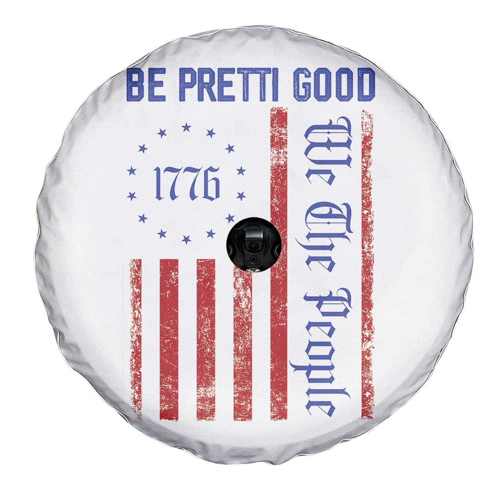 Be Pretti Good 1776 Flag Spare Tire Cover We The People Patriotic Protest