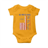 Be Pretti Good 1776 Flag Baby Onesie We The People Patriotic Protest