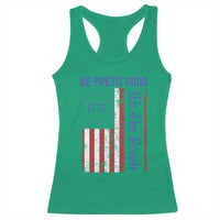 Be Pretti Good 1776 Flag Racerback Tank Top We The People Patriotic Protest