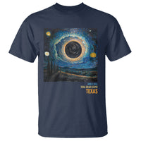 Total Solar Eclipse T Shirt April 8 2024 Starry Night Totality - Wonder Print Shop