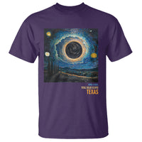 Total Solar Eclipse T Shirt April 8 2024 Starry Night Totality - Wonder Print Shop