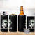 Funny St Patrick's Day Ben Dranking 4 in 1 Can Cooler Tumbler Benjamin Franklin Retro Saint Paddy's Day