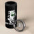 Funny St Patrick's Day Ben Dranking 4 in 1 Can Cooler Tumbler Benjamin Franklin Retro Saint Paddy's Day