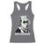 Funny St Patrick's Day Ben Dranking Racerback Tank Top Benjamin Franklin Retro Saint Paddy's Day