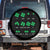 Funny Shamrock Fraction Spare Tire Cover St Patrick's Day Math Lover