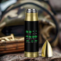 Funny Shamrock Fraction Bullet Tumbler St Patrick's Day Math Lover