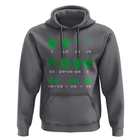 Funny Shamrock Fraction Hoodie St Patrick's Day Math Lover