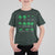 Funny Shamrock Fraction T Shirt For Kid St Patrick's Day Math Lover