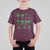 Funny Shamrock Fraction T Shirt For Kid St Patrick's Day Math Lover