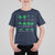 Funny Shamrock Fraction T Shirt For Kid St Patrick's Day Math Lover
