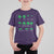 Funny Shamrock Fraction T Shirt For Kid St Patrick's Day Math Lover