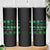 Funny Shamrock Fraction Skinny Tumbler St Patrick's Day Math Lover