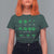 Funny Shamrock Fraction T Shirt For Women St Patrick's Day Math Lover