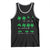 Funny Shamrock Fraction Tank Top St Patrick's Day Math Lover