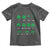 Funny Shamrock Fraction Toddler T Shirt St Patrick's Day Math Lover