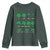 Funny Shamrock Fraction Youth Sweatshirt St Patrick's Day Math Lover