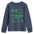 Funny Shamrock Fraction Youth Sweatshirt St Patrick's Day Math Lover
