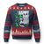 St. Patrick's Day Ice Hockey Ugly Christmas Sweater Happy Saint Hat Trick's Lucky Shamrocks - Wonder Print Shop