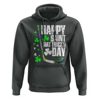 St. Patrick's Day Ice Hockey Hoodie Happy Saint Hat Trick's Lucky Shamrocks