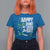 St. Patrick's Day Ice Hockey T Shirt For Women Happy Saint Hat Trick's Lucky Shamrocks