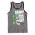St. Patrick's Day Ice Hockey Tank Top Happy Saint Hat Trick's Lucky Shamrocks