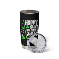 St. Patrick's Day Ice Hockey Tumbler Cup Happy Saint Hat Trick's Lucky Shamrocks