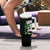 St. Patrick's Day Ice Hockey Tumbler With Handle Happy Saint Hat Trick's Lucky Shamrocks