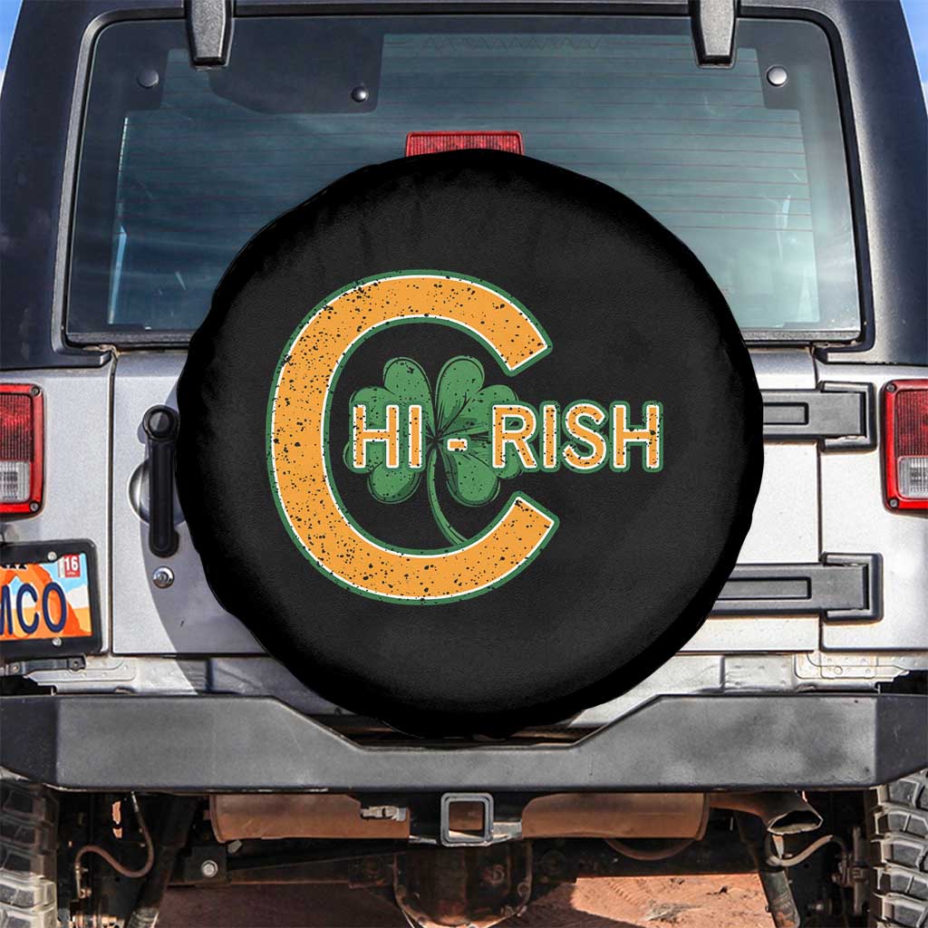 Chicago Irish Chirish Spare Tire Cover Happy Saint Patrick's Day Lucky Shamrock