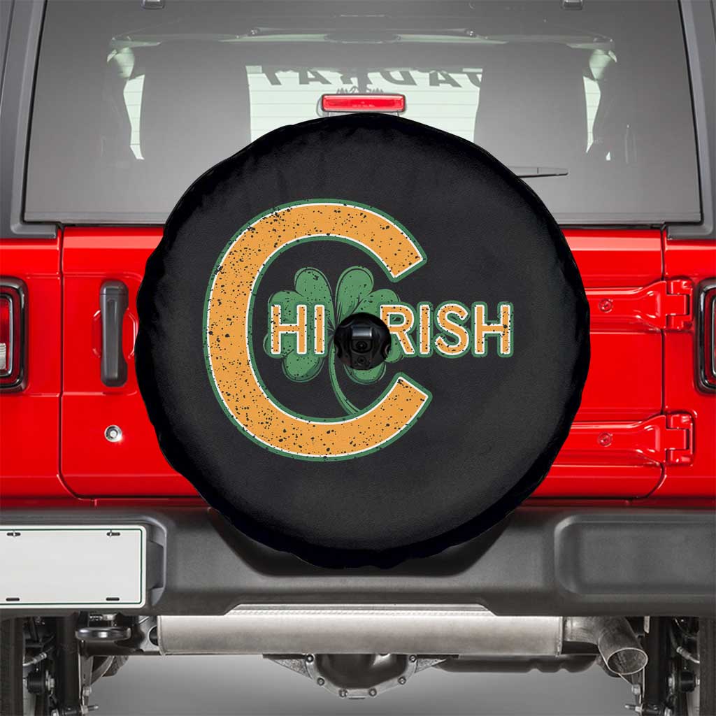 Chicago Irish Chirish Spare Tire Cover Happy Saint Patrick's Day Lucky Shamrock