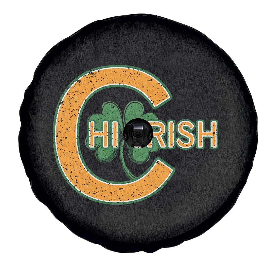 Chicago Irish Chirish Spare Tire Cover Happy Saint Patrick's Day Lucky Shamrock