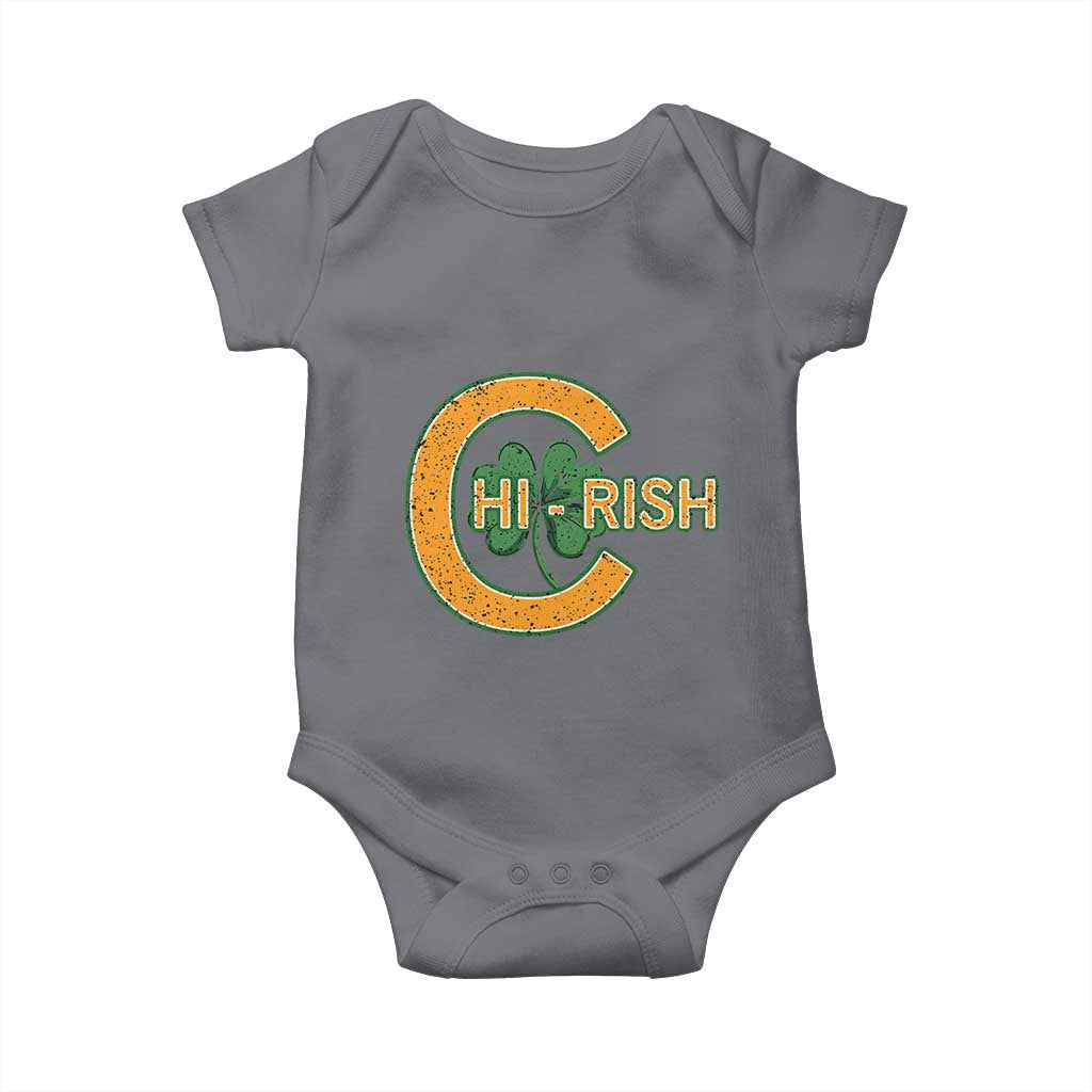 Chicago Irish Chirish Baby Onesie Happy Saint Patrick's Day Lucky Shamrock