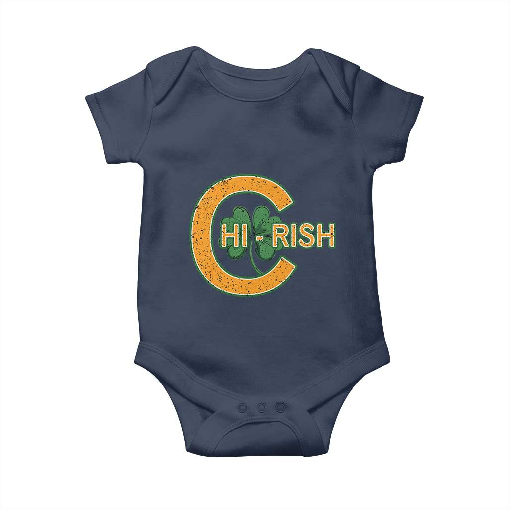 Chicago Irish Chirish Baby Onesie Happy Saint Patrick's Day Lucky Shamrock