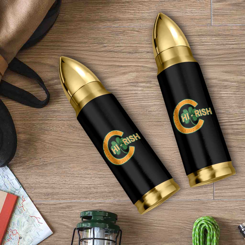 Chicago Irish Chirish Bullet Tumbler Happy Saint Patrick's Day Lucky Shamrock