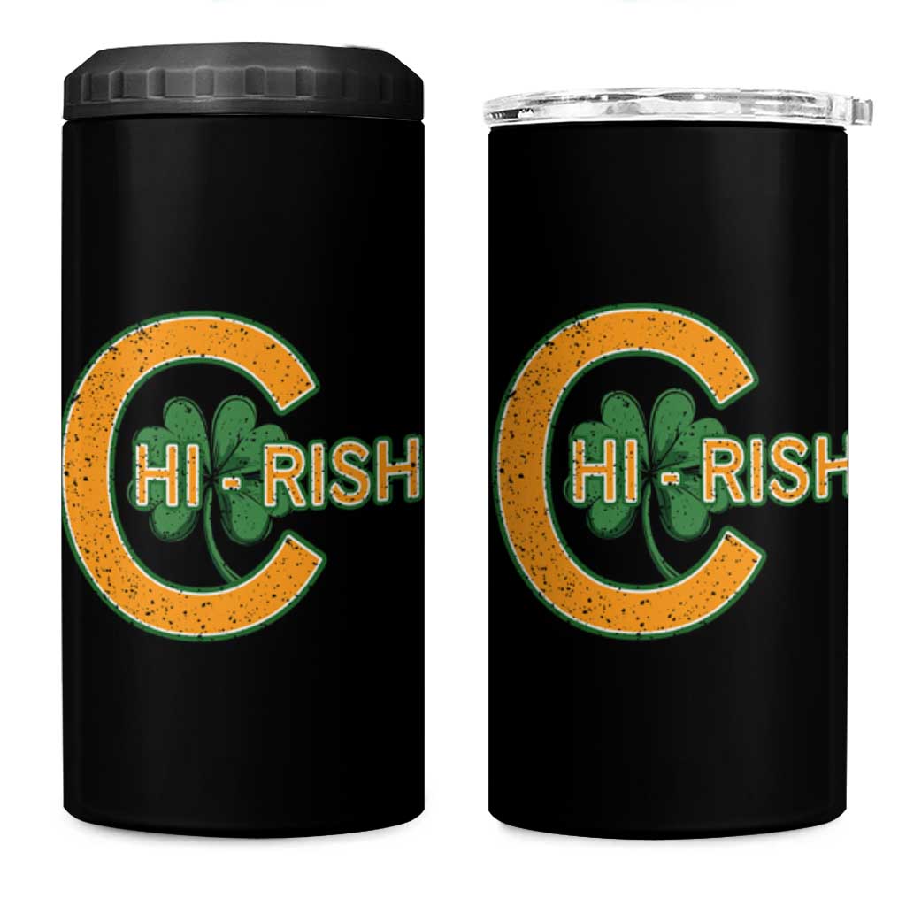 Chicago Irish Chirish 4 in 1 Can Cooler Tumbler Happy Saint Patrick's Day Lucky Shamrock
