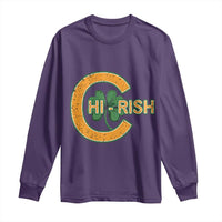Chicago Irish Chirish Long Sleeve Shirt Happy Saint Patrick's Day Lucky Shamrock