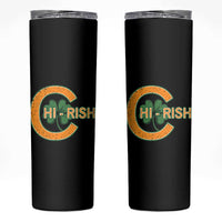 Chicago Irish Chirish Skinny Tumbler Happy Saint Patrick's Day Lucky Shamrock