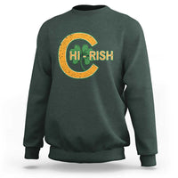 Chicago Irish Chirish Sweatshirt Happy Saint Patrick's Day Lucky Shamrock