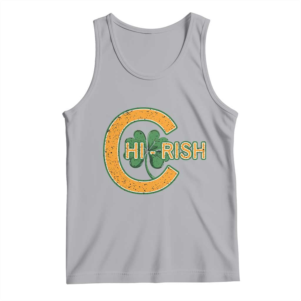 Chicago Irish Chirish Tank Top Happy Saint Patrick's Day Lucky Shamrock