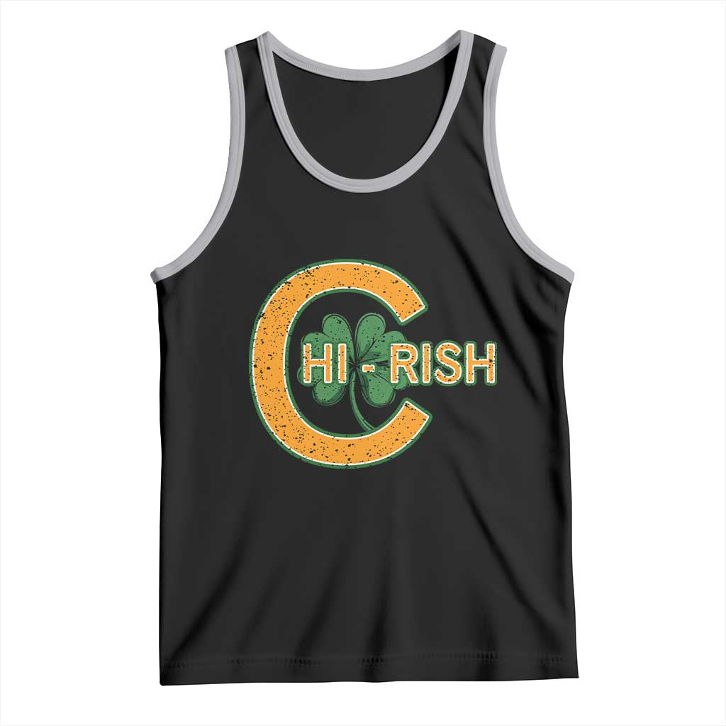 Chicago Irish Chirish Tank Top Happy Saint Patrick's Day Lucky Shamrock