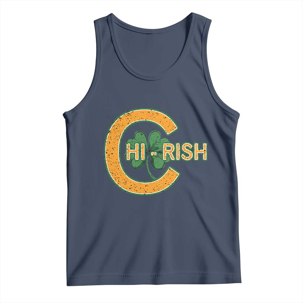 Chicago Irish Chirish Tank Top Happy Saint Patrick's Day Lucky Shamrock