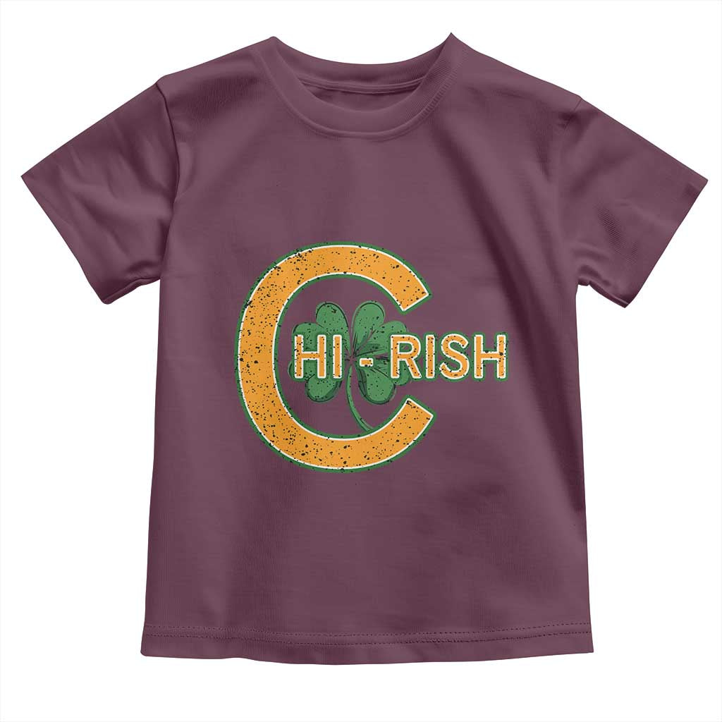 Chicago Irish Chirish Toddler T Shirt Happy Saint Patrick's Day Lucky Shamrock