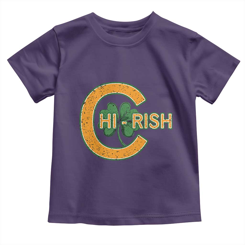 Chicago Irish Chirish Toddler T Shirt Happy Saint Patrick's Day Lucky Shamrock