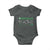 Funny St Patricks Day ER Nurse Baby Onesie Emergency Department Lucky Shamrocks
