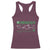Funny St Patricks Day ER Nurse Racerback Tank Top Emergency Department Lucky Shamrocks