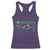 Funny St Patricks Day ER Nurse Racerback Tank Top Emergency Department Lucky Shamrocks