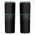 Funny St Patricks Day ER Nurse Skinny Tumbler Emergency Department Lucky Shamrocks