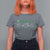 Funny St Patricks Day ER Nurse T Shirt For Women Emergency Department Lucky Shamrocks